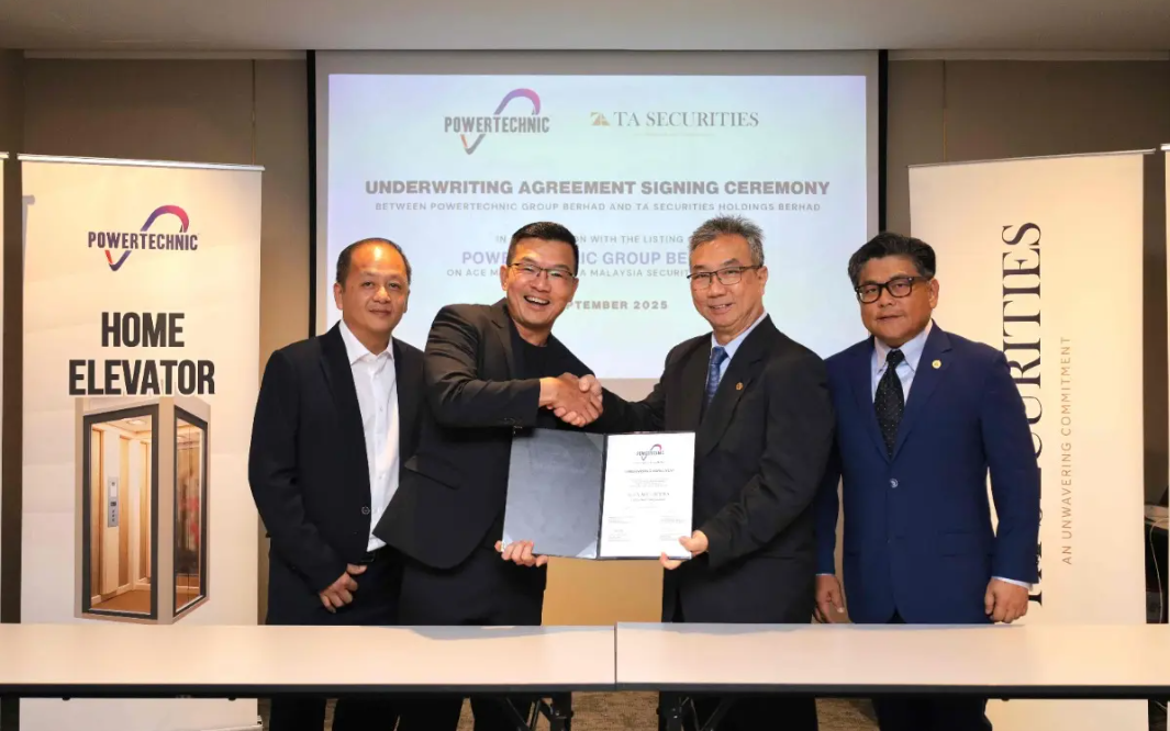 Powertechnic engages TA Securities to underwrite its ACE Market IPO.